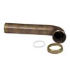 Everflow Slip Joint Waste Bend for Tubular Drain Applications, 22GA Brass 1-1/2"x36" 21936